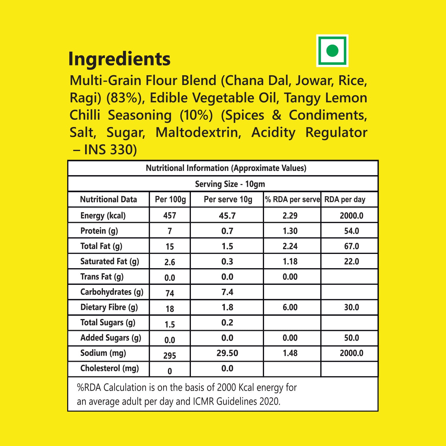 Millet Bhujia Chilli Lime